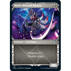 画像1: 【ENG】刃吹雪の狐/Blade-Blizzard Kitsune[MTG_NEO_331U]