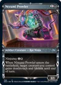 【ENG】★Foil★うろつく鼠/Nezumi Prowler[MTG_NEO_344U]