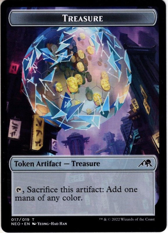 画像1: 【ENG】TREASURE[MTG_NEOT_17T] (1)