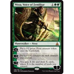 画像1: 【ENG】ゼンディカーの代弁者、ニッサ/Nissa, Voice of Zendikar[MTG_OGW_138M]