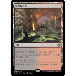 画像1: 【JPN】★Foil★黒割れの崖/Blackcleave Cliffs[MTG_ONE_248R]