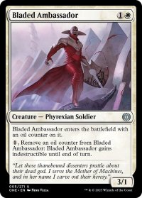 【ENG】刃ある大使/Bladed Ambassador[MTG_ONE_005U]