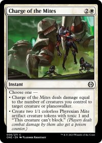 【ENG】ダニの突撃/Charge of the Mites[MTG_ONE_006C]