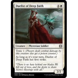 画像1: 【ENG】信念堅い決闘者/Duelist of Deep Faith[MTG_ONE_009C]