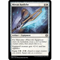 画像1: 【ENG】ミラディンのバルディッシュ/Mirran Bardiche[MTG_ONE_022C]