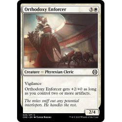 画像1: 【ENG】正典の執行者/Orthodoxy Enforcer[MTG_ONE_025C]