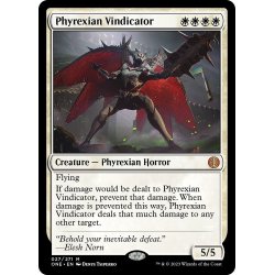 画像1: 【ENG】★Foil★ファイレクシアの立証者/Phyrexian Vindicator[MTG_ONE_027M]