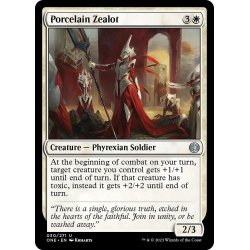 画像1: 【ENG】磁器の盲信者/Porcelain Zealot[MTG_ONE_030U]