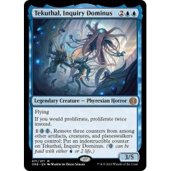 画像1: 【ENG】尋問のドミヌス、テクータル/Tekuthal, Inquiry Dominus[MTG_ONE_071M]