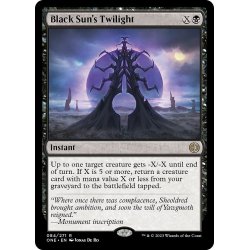 画像1: 【ENG】黒の太陽の黄昏/Black Sun's Twilight[MTG_ONE_084R]