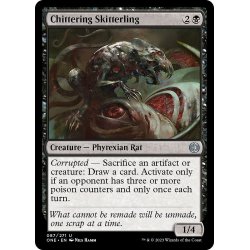 画像1: 【ENG】騒がしい這い回り/Chittering Skitterling[MTG_ONE_087U]