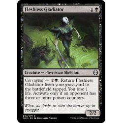 画像1: 【ENG】肉なし剣闘士/Fleshless Gladiator[MTG_ONE_094C]