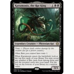 画像1: 【ENG】★Foil★ネズミの王、カルモニクス/Karumonix, the Rat King[MTG_ONE_098R]