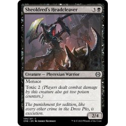 画像1: 【ENG】シェオルドレッドの首狩り/Sheoldred's Headcleaver[MTG_ONE_109C]