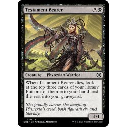 画像1: 【ENG】証を携える者/Testament Bearer[MTG_ONE_111C]