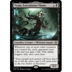 画像1: 【ENG】処刑者の族長、ヴラーン/Vraan, Executioner Thane[MTG_ONE_114R]