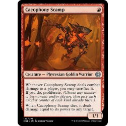 画像1: 【ENG】騒音の悪獣/Cacophony Scamp[MTG_ONE_124U]