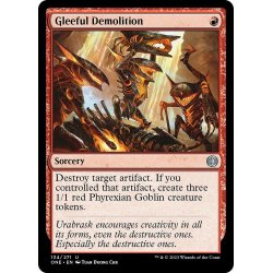 画像1: 【ENG】上機嫌の解体/Gleeful Demolition[MTG_ONE_134U]