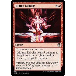 画像1: 【ENG】溶鉄の咎め/Molten Rebuke[MTG_ONE_141C]