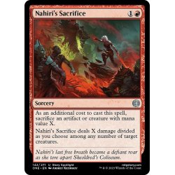 画像1: 【ENG】ナヒリの生け贄/Nahiri's Sacrifice[MTG_ONE_142U]