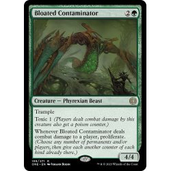 画像1: 【ENG】ふくれた汚染者/Bloated Contaminator[MTG_ONE_159R]