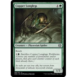 画像1: 【ENG】銅の足長虫/Copper Longlegs[MTG_ONE_165C]