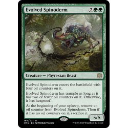 画像1: 【ENG】進化したスパイノダーム/Evolved Spinoderm[MTG_ONE_166R]