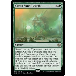 画像1: 【ENG】緑の太陽の黄昏/Green Sun's Twilight[MTG_ONE_169R]