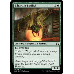 画像1: 【ENG】胆液吐きのバジリスク/Ichorspit Basilisk[MTG_ONE_170C]