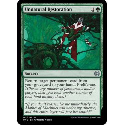 画像1: 【ENG】不自然な修復/Unnatural Restoration[MTG_ONE_191U]