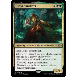 画像1: 【ENG】グリッサ・サンスレイヤー/Glissa Sunslayer[MTG_ONE_202R]