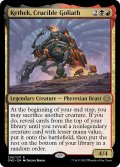 【ENG】るつぼのゴライアス、ケテク/Kethek, Crucible Goliath[MTG_ONE_206R]