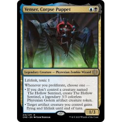 画像1: 【ENG】死体傀儡、ヴェンセール/Venser, Corpse Puppet[MTG_ONE_219R]