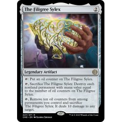 画像1: 【ENG】金線の酒杯/The Filigree Sylex[MTG_ONE_227R]