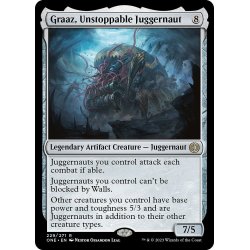 画像1: 【ENG】止められぬ巨大戦車、グラーツ/Graaz, Unstoppable Juggernaut[MTG_ONE_229R]