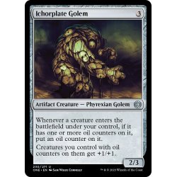 画像1: 【ENG】胆液板のゴーレム/Ichorplate Golem[MTG_ONE_230U]