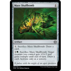 画像1: 【ENG】迷宮の頭蓋爆弾/Maze Skullbomb[MTG_ONE_231C]