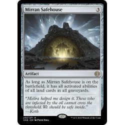 画像1: 【ENG】★Foil★ミラディン人の隠れ家/Mirran Safehouse[MTG_ONE_232R]