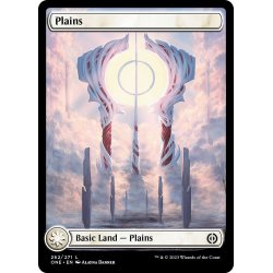 画像1: 【ENG】平地/Plains[MTG_ONE_262L]