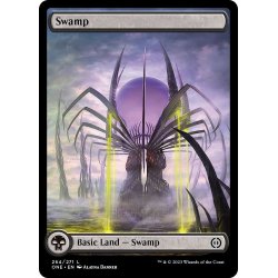 画像1: 【ENG】沼/Swamp[MTG_ONE_264L]