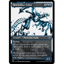 画像1: 【ENG】水銀の魚捕り/Quicksilver Fisher[MTG_ONE_287C]