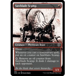 画像1: 【ENG】鋸刃の餓鬼/Sawblade Scamp[MTG_ONE_292C]