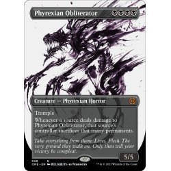 画像1: 【ENG】ファイレクシアの抹消者/Phyrexian Obliterator[MTG_ONE_308M]