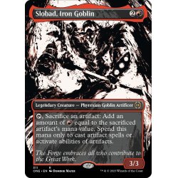 画像1: 【ENG】鉄のゴブリン、スロバッド/Slobad, Iron Goblin[MTG_ONE_311R]