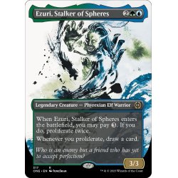 画像1: 【ENG】球層の追跡者、エズーリ/Ezuri, Stalker of Spheres[MTG_ONE_317R]