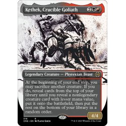 画像1: 【ENG】★Foil★るつぼのゴライアス、ケテク/Kethek, Crucible Goliath[MTG_ONE_319R]