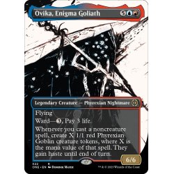 画像1: 【ENG】★Foil★謎のゴライアス、オヴィカ/Ovika, Enigma Goliath[MTG_ONE_322R]