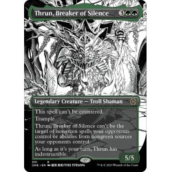 画像1: 【ENG】★Foil★沈黙を破る者、スラーン/Thrun, Breaker of Silence[MTG_ONE_331R]