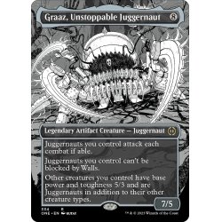 画像1: 【ENG】止められぬ巨大戦車、グラーツ/Graaz, Unstoppable Juggernaut[MTG_ONE_334R]