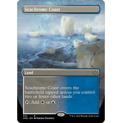 画像1: 【ENG】★Foil★金属海の沿岸/Seachrome Coast[MTG_ONE_374R]